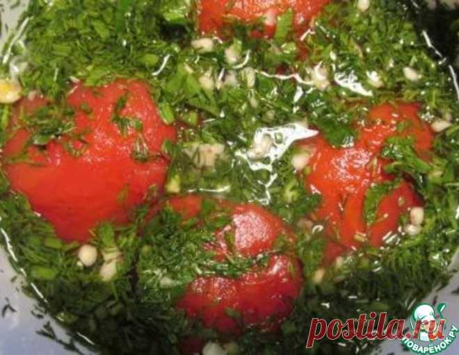 Помидоры малосольные суточные – кулинарный рецепт