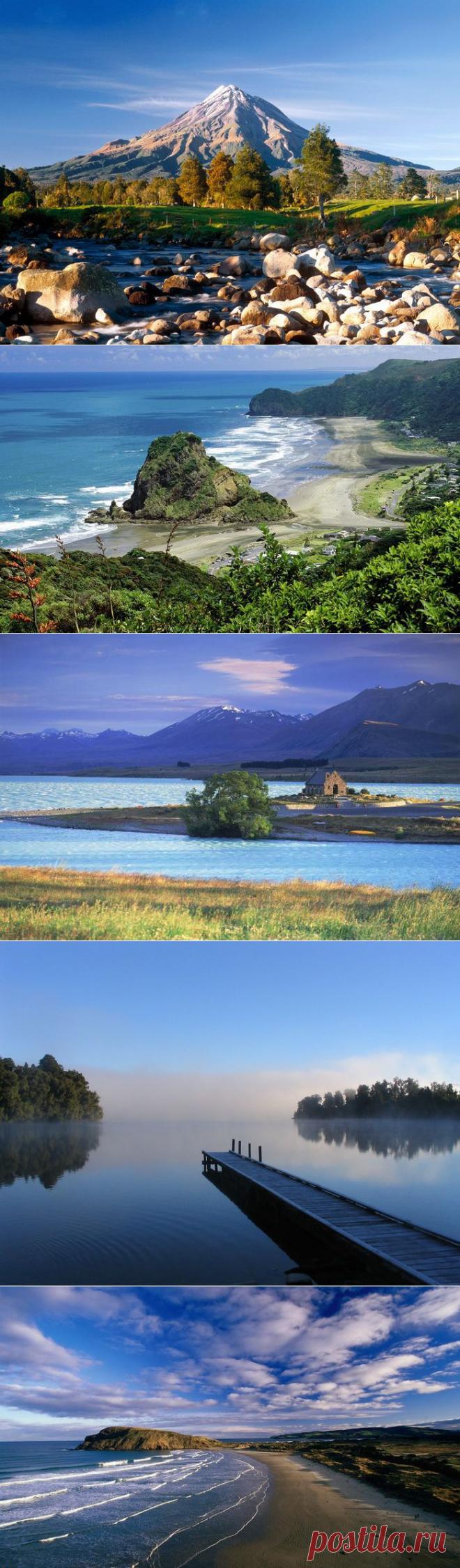 Новая Зеландия, остров Северный | Сайт фотографий городов, животных и других интересных мест нашей планеты