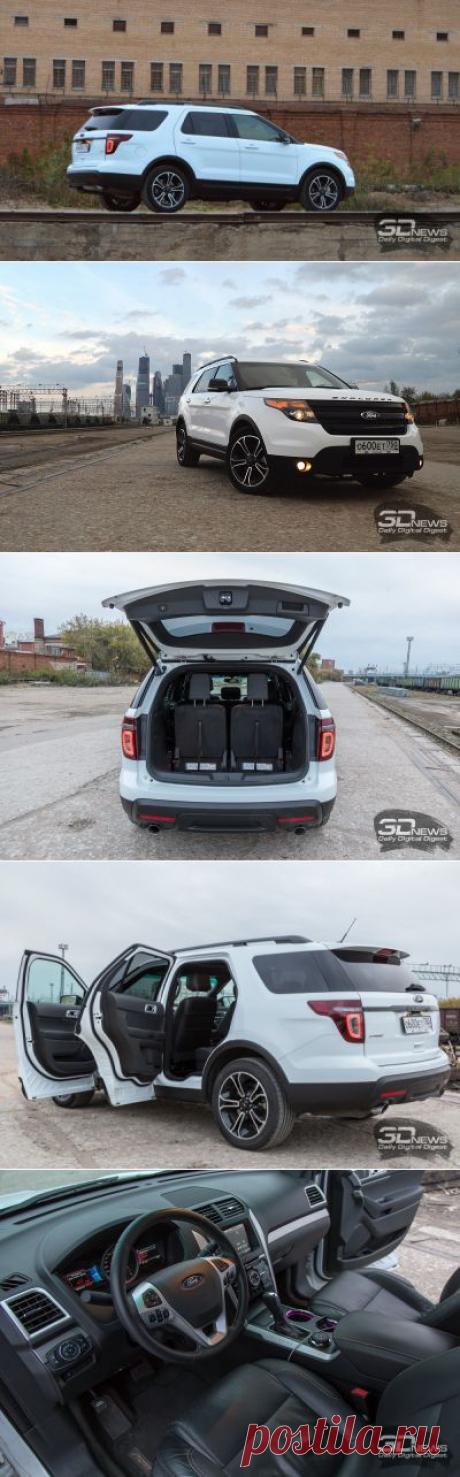 Обзор автомобиля Ford Explorer Sport: режим «Трава» активирован / Цифровой автомобиль / 3DNews - Daily Digital Digest