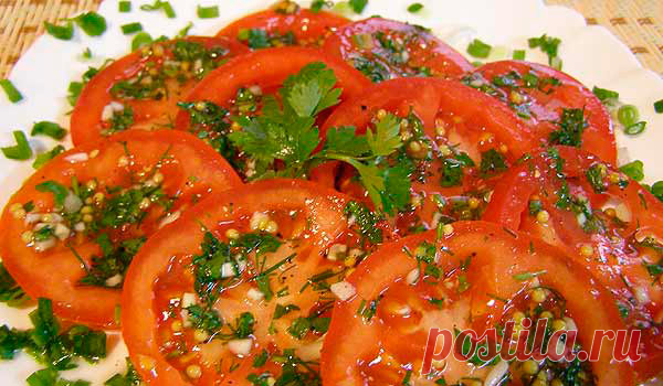 Маринованные помидоры за 30 минут Невероятно вкусная закуска на праздничный стол.