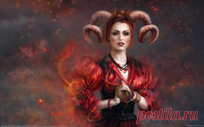 Девушка - овен по знаку зодиака: рисунки на аву и аниме (31 фото) ⭐ Забавник