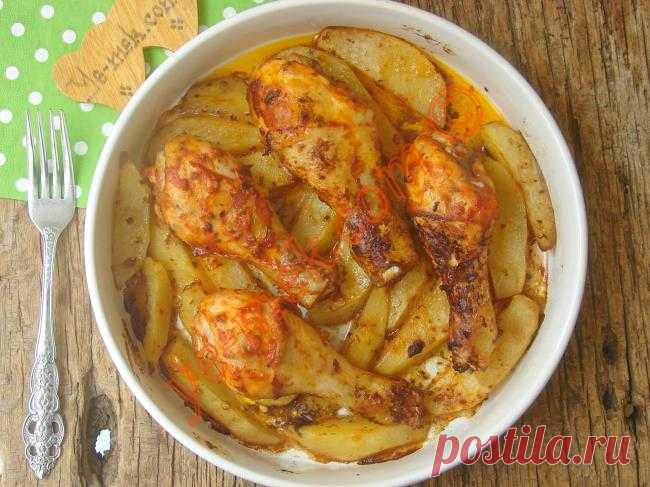 Fırında Patatesli Tavuk But Yemeği Tarifi, Nasıl Yapılır? (Resimli) | Yemek Tarifleri