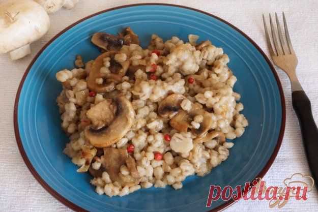 Перловая каша с грибами