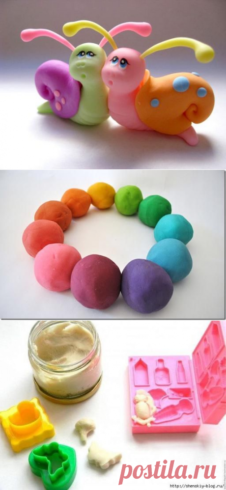 Самоотвердевающая масса для лепки своими руками!