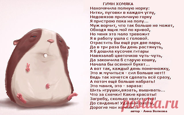 Стишок - Гимн Хомяка