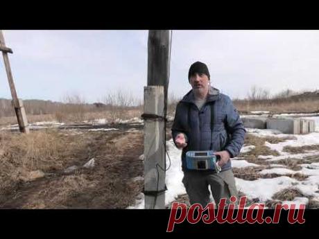 Metrel MI3102H BT: Измеряю контур заземления у опоры ВЛ-0,4кВ стандартным методом.