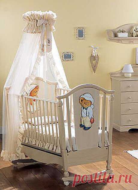 Шьем балдахин на детскую кроватку.
