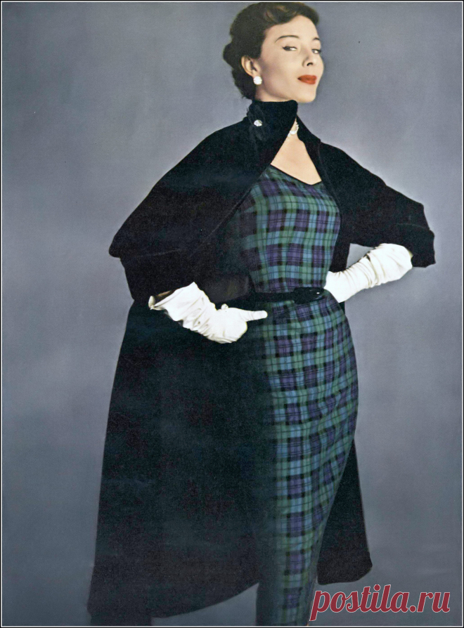 Bettina, photo by Irving Penn, Vogue, August 15, 1950
