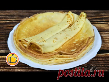 Ідеальні Млинці для будь-якої Начинки | Perfect pancakes