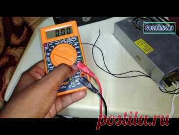 Multimetro Digital: como medir intensidad de corriente eléctrica y ejemplos | SosaNasa1