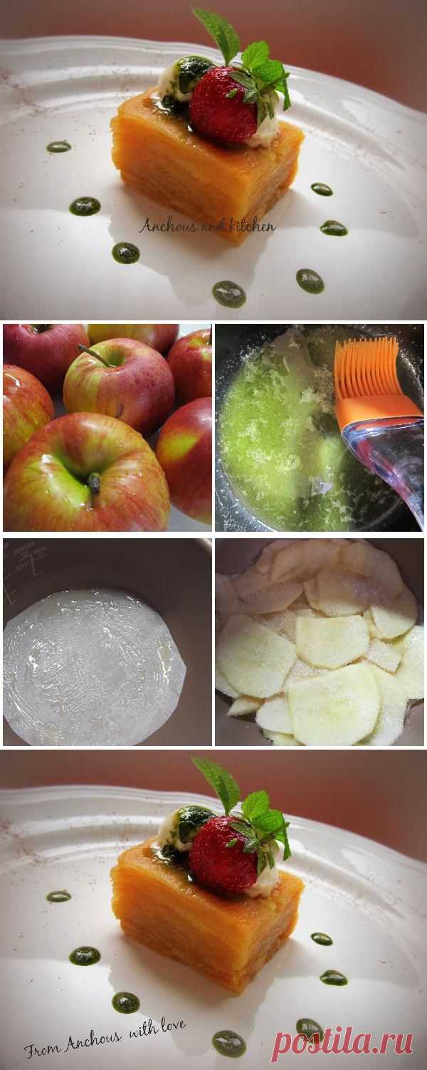Лёгкий, холодный, летний десерт… из яблок — Вкусные рецепты