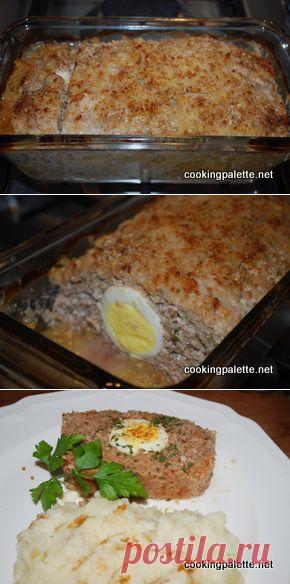 Рулет из фарша индейки (или другого фарша) - Cooking Palette » Cooking Palette