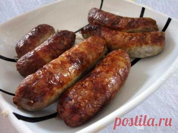 Рецепт: Колбаса домашняя | Классические колбаски из мяса в кишке