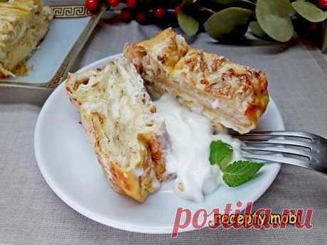Пирог из лаваша с сыром и творогом
✅ Ингредиенты:
▫️ круглые лаваши диаметром 17 см - 5 шт;
▫️ творог - 180 г;
▫️ моцарелла - 170 г;
▫️ соль, перец - по желанию;
▫️ яйца - 4 шт;
▫️ молоко топленое или обычное - 200 мл;
▫️ сахар белый - щепотка;
▫️ сливочное масло - 25 г.