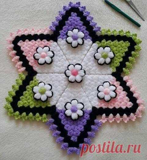 Rainbow crotchet craft for beginner