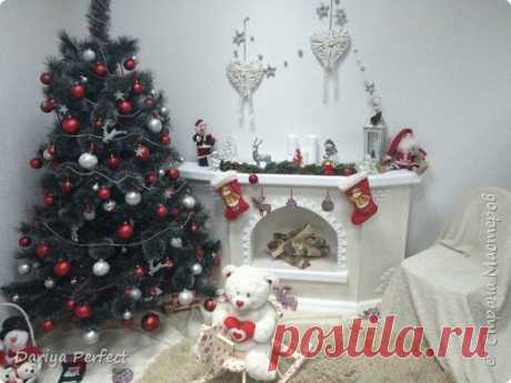 Мастер-класс по изготовлению камина из коробки от телевизора | Страна Мастеров