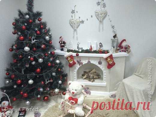 Мастер-класс по изготовлению камина из коробки от телевизора | Страна Мастеров