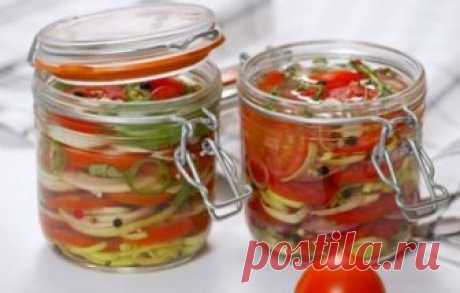 Выбери рецепт вкусных салатов на зиму из помидоров, а также