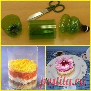 Простое решение красивой формы салата - МирТесен