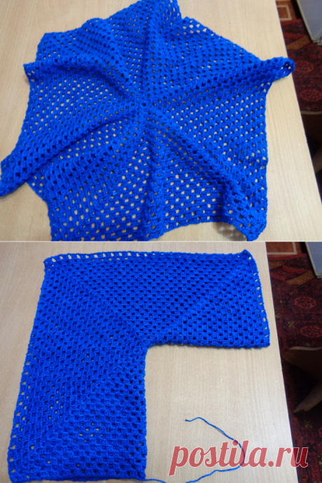 Туника из шестиугольников из категории Мои работы – Вязаные идеи, идеи для вязания