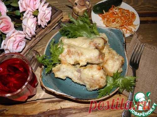 Курица в сливочно-луковом соусе – кулинарный рецепт