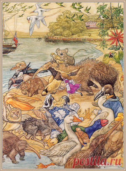 Alice in Wonderland by Angel Dominguez Алиса в стране чудес Энжел Домингес | Алиса в Стране Чудес