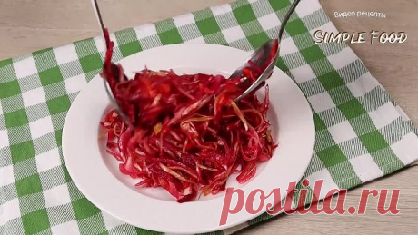 За стол без нее не садимся! Я никогда не устану есть этот салат! Дешево и быстро! Капуста