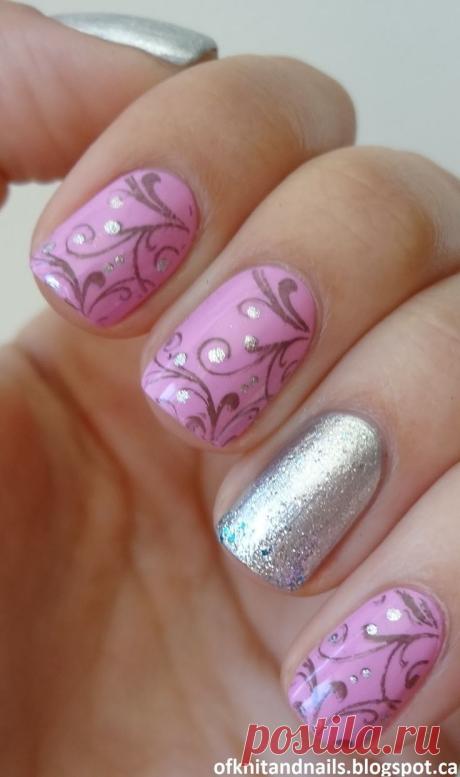 Encontrado em ofknitandnails.blogspot.ca