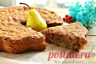 Рецепт: Шоколадная шарлотка на RussianFood.com