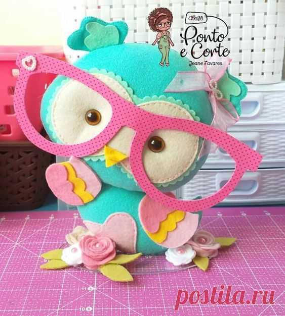 Совы из фетра: идеи для вдохновения — Сделай сам, идеи для творчества - DIY Ideas