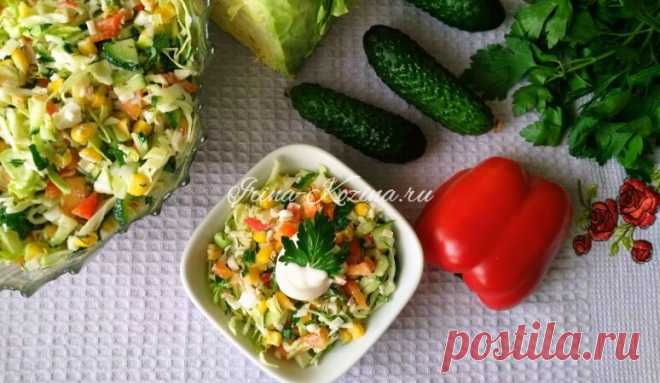 Салат с крабовыми палочками и кукурузой - самые вкусные рецепты