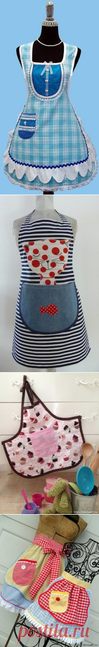 Шьем фартуки. Идеи и выкройки.