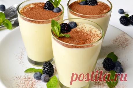 Ванильный крем на молоке и сметане рецепт с фото - 1000.menu
