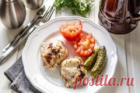 Куриная грудка в кефире