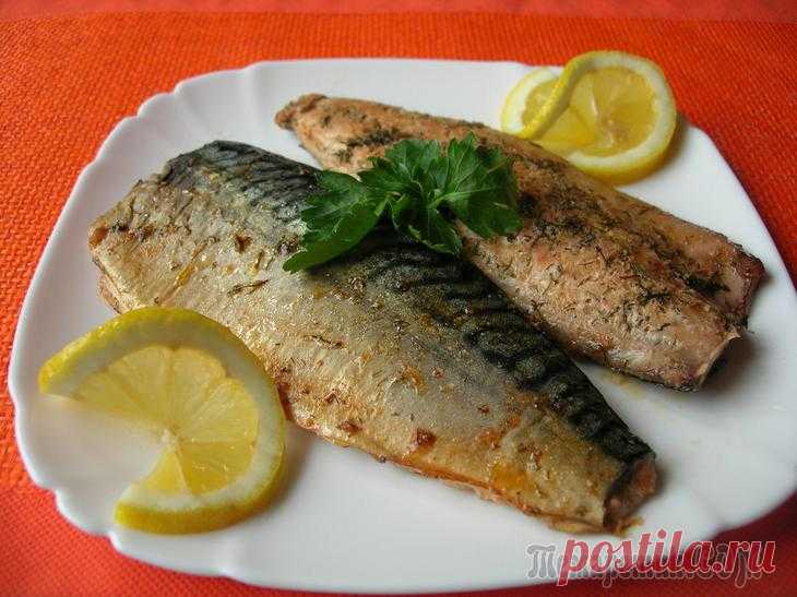 Скумбрия в духовке (по мотивам рецепта Гордона Рамзи)