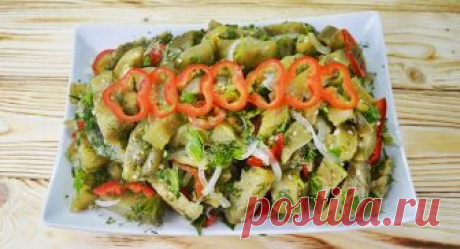 Баклажаны маринованные мгновенно