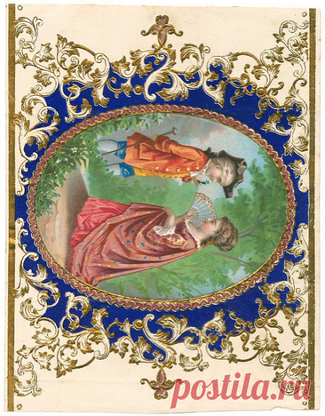 Antique French Perfume Label | Flickr - Photo Sharing!
