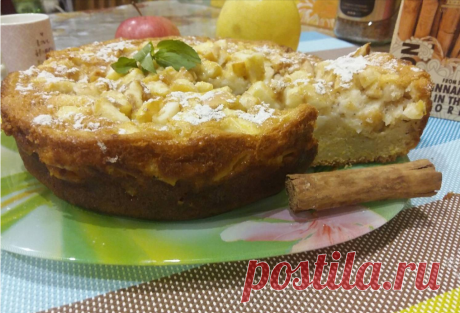 Шарлотка с манкой кукурузной🍏🌽
400 г очищенных яблок
4 яйца
2/3 ст (или по вкусу) сахара
1 ст (200 г) сока
1 ст муки пшеничной 1 сорта (140 г)
110 г кукурузной манки
1,5 ч ложки разрыхлителя
щепотка соли
по вкусу ванилин
1/2 ч ложки корицы свежемолотой
4 ст ложки масла растительного