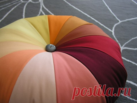 sewing 101: making a pouf