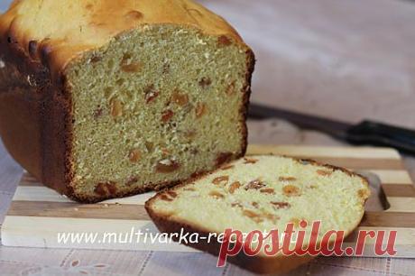 Кекс-кулич в хлебопечке.