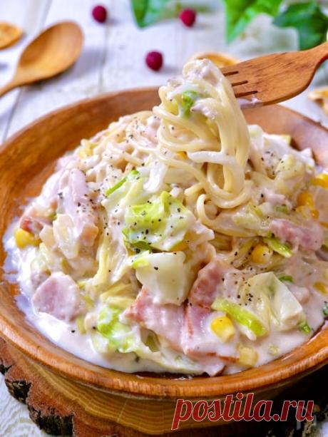めちゃ旨!!『キャベツとベーコンのツナクリームパスタ』 by RINATY(りなてぃ) | 【Nadia | ナディア】レシピサイト - おいしいあの人のレシピ