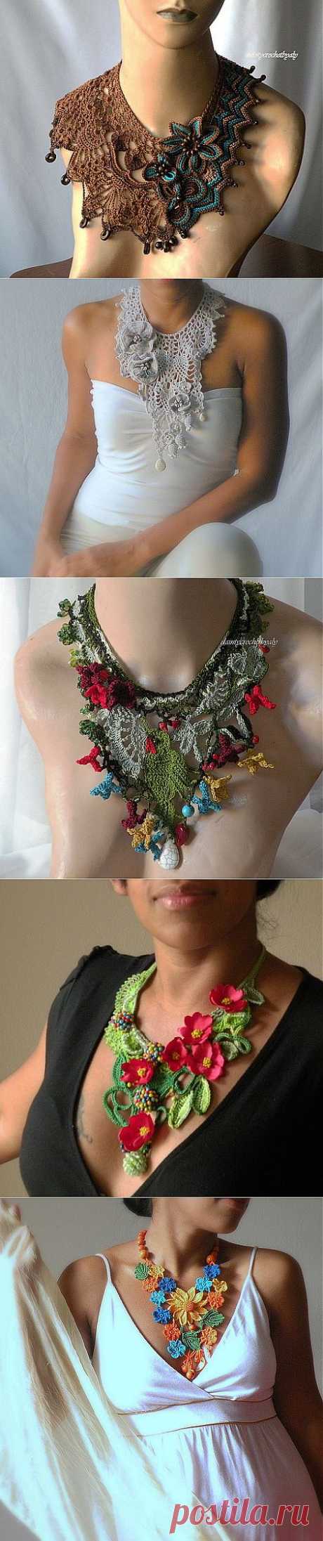 Flickr: DAINTYCROCHETBYALY's Photostream
ВЯЗАННЫЕ УКРАШЕНИЯ НА ЛЮБОЙ ВКУС ЗАГЛЯНИТЕ,ПОЖАЛУЙСТА