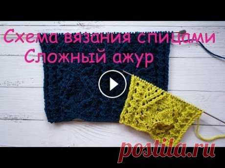 Красивый ажурный узор спицами, мастер класс Красивый ажурный узор спицами, мастер класс Схема узора: https://wp.me/p9rz3V-l0 00:00 Описание узора 01:48 1 ряд 03:48 2 ряд 06:33 3 ряд 08:04 4 ряд ...