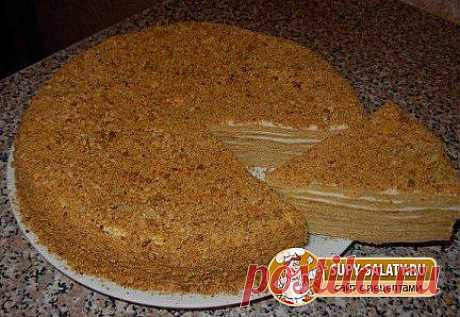Медовый торт » Сайт супы и салаты, рецепты, фоторецепты, блюда из мяса, блюда из рыбы, блюда из овощей, выпечка, торты, напитки, джемы, варенье, десерты