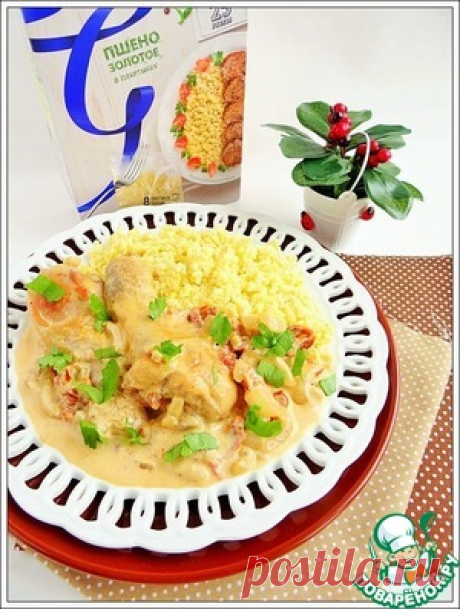 Курица в соусе с вялеными томатами - кулинарный рецепт