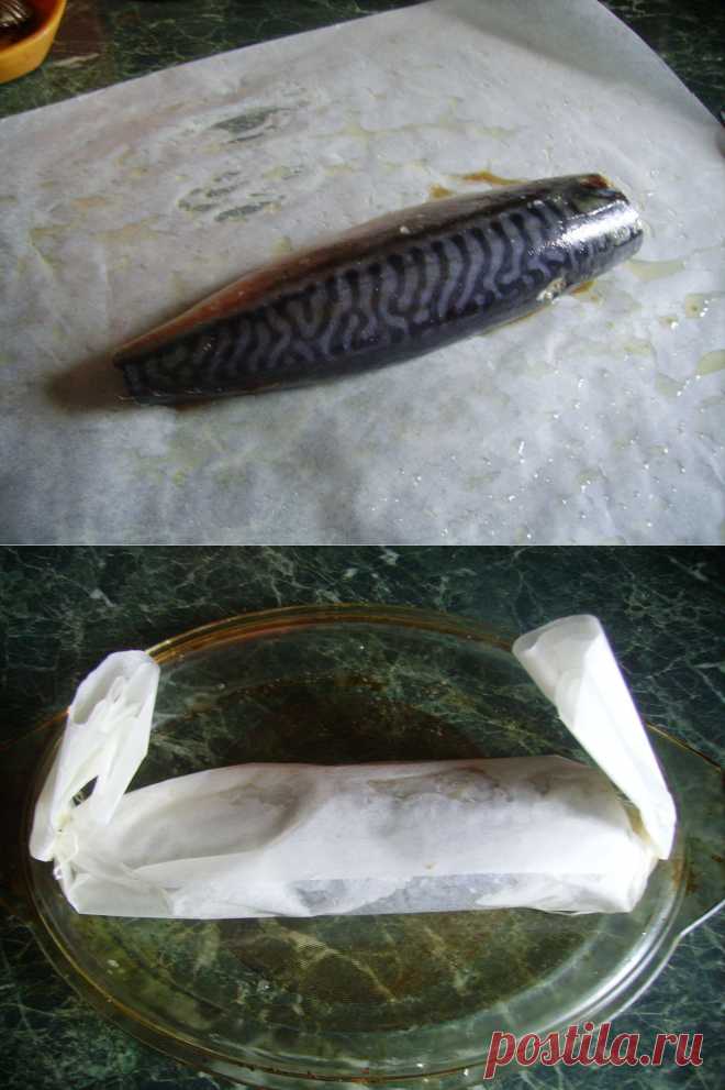 Скумбрия горячего копчения в духовке. Мини МК