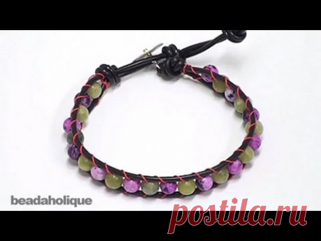 How to Make a Chan Luu Style Wrapped Bracelet