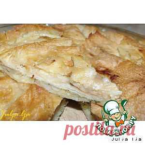 Пирог из лаваша "Ленивый хычин"