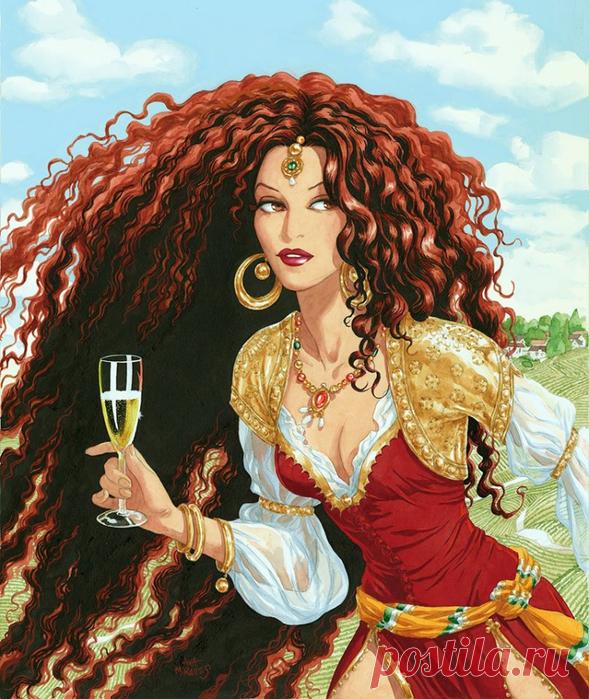 Ты -вечности кувшин, Звезда гарема, волшебство востока! Ana Miralles