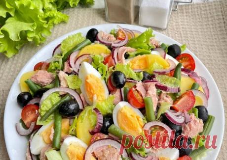 (10) Салат Нисуаз - пошаговый рецепт с фото. Автор рецепта Ирина Фаткулина . - Cookpad